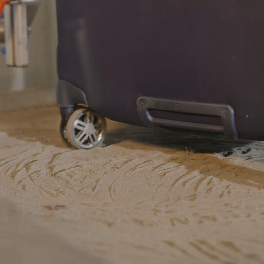 Skúška pieskovaním