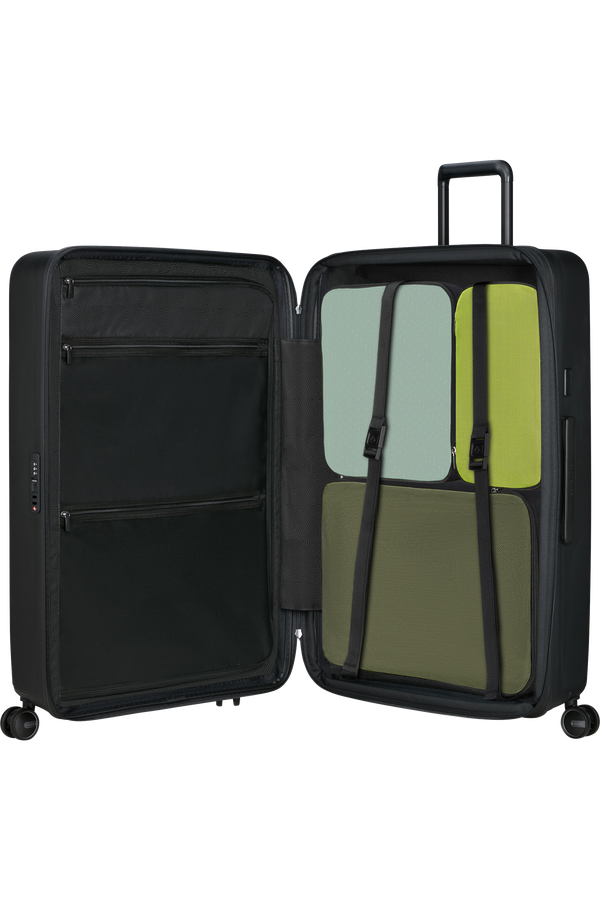 Samsonite Restackd Spinner Expandable 81cm  Černá