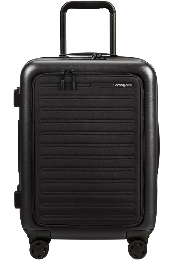 Samsonite Stackd Spinner Expandable Easy Access 55cm  Černá