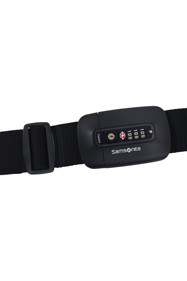 Samsonite Ta Revolution Luggage Strap/TSA Lock  Černá