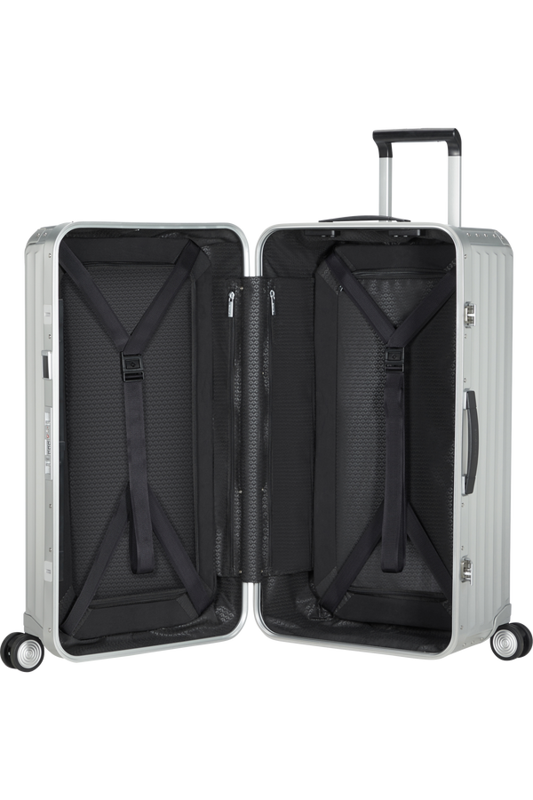 Samsonite Lite-Box Alu Trunk 80cm  Hl&iacute;n&iacute;kov&aacute; stř&iacute;brn&aacute;