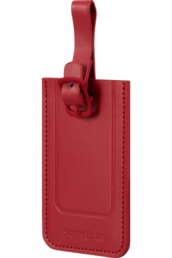 Samsonite Ta Revolution Rectangle Luggage Tag x2  Červená