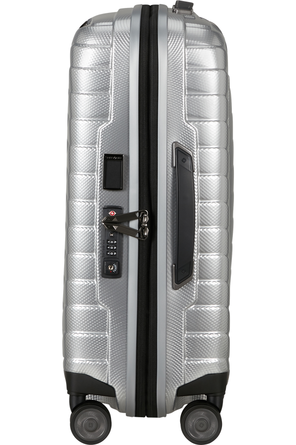 Samsonite Proxis Spinner Expandable Length 40cm 55cm  Stř&iacute;brn&aacute;