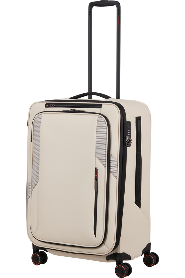 Samsonite Glazed Spinner Expandable 67cm  P&iacute;skov&aacute; žlut&aacute;