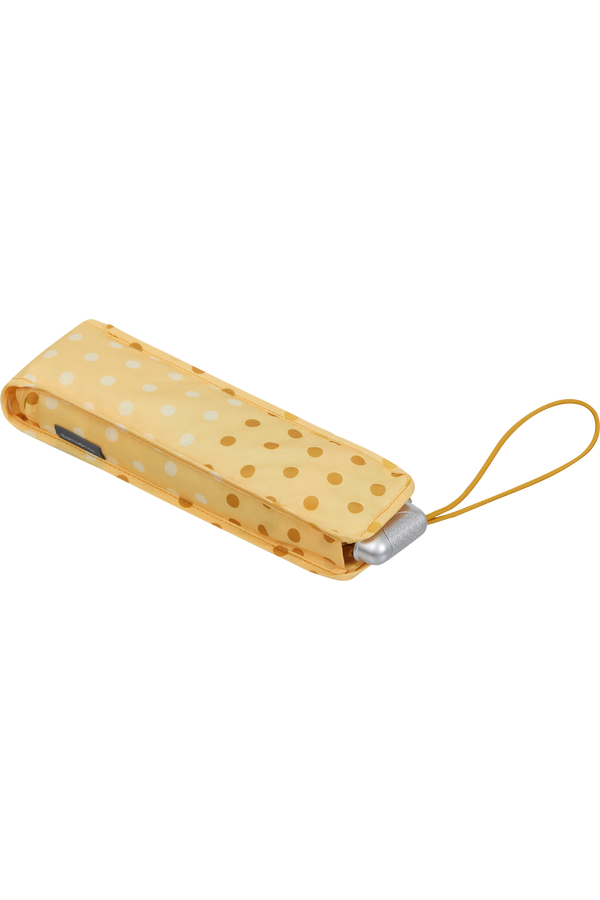 Samsonite Alu Drop S 3 Sect. Manual Flat  Žlut&eacute; tečky