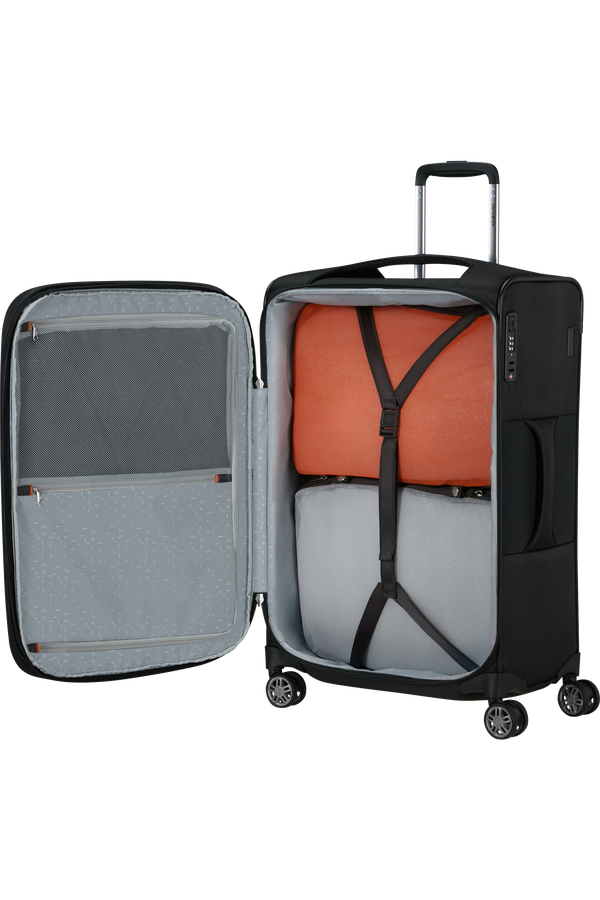 Samsonite Re-Lite Spinner Expandable 67cm  Černá