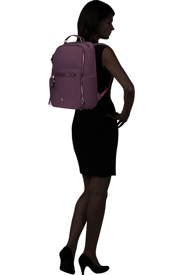 Samsonite Karissa Evo Round Backpack 15.6'  Vínová červená Samsonite Karissa Evo Round Backpack 15.6'  Vínová červená