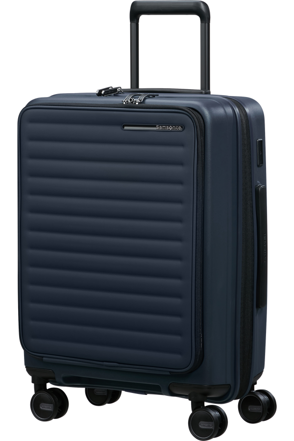 Samsonite Restackd Spinner Expandable Easy Access 55cm  Midnight