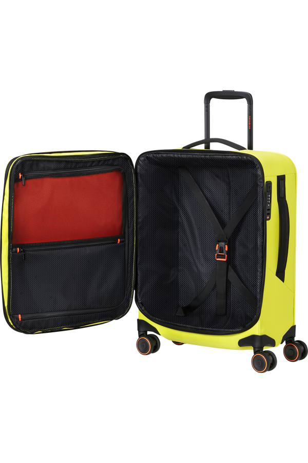 Samsonite Glazed Spinner Expandable 55cm  Limetkov&aacute; zelen&aacute;