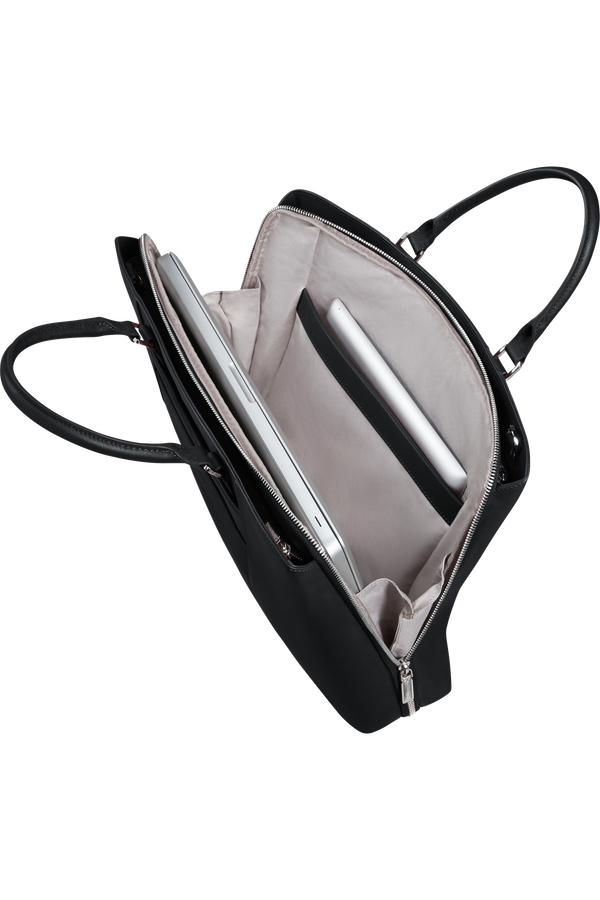 Image Biz Leather Aktovka 15.6" | Samsonite Image Biz Leather Briefcase 15.6'  Čern&aacute;