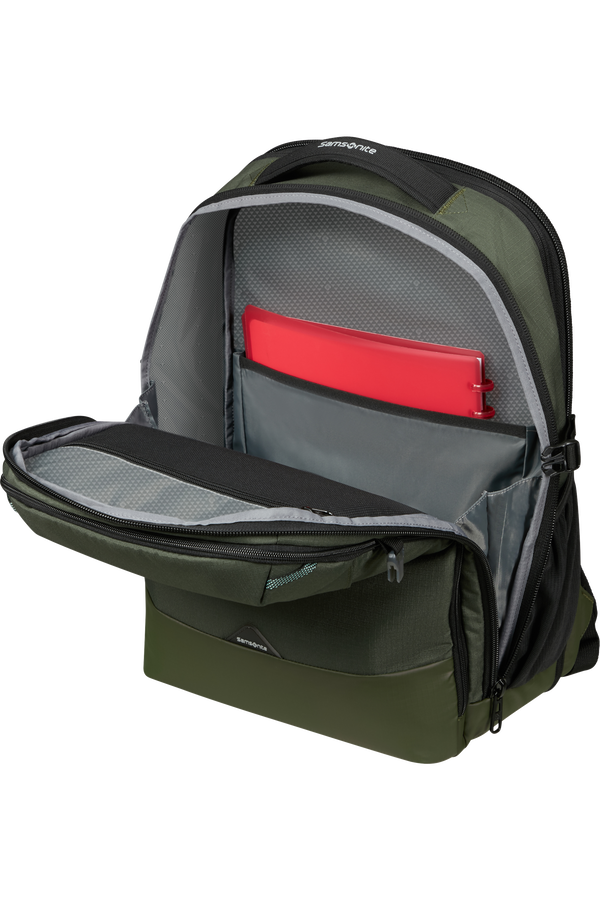 Samsonite Roadseeker Laptop Backpack Expandable L  Tmavě olivová zelená Samsonite Roadseeker Laptop Backpack Expandable L  Tmavě olivová zelená