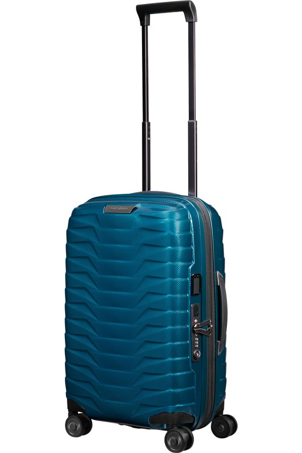 Samsonite Proxis Spinner Expandable Length 35cm 55cm  Petrolejov&aacute; modr&aacute;