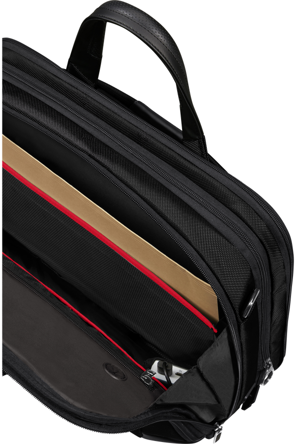Samsonite Pro-Dlx 6 Bailhandle Expandable 15.6'  Černá
