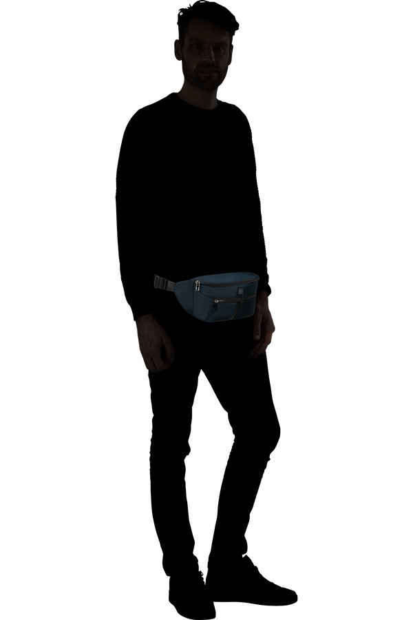Samsonite Sacksquare Waist Bag  Modr&aacute;