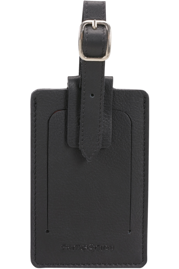 Samsonite Global Ta ID Leather Luggage Tag Černá Samsonite Global Ta ID Leather Luggage Tag Černá