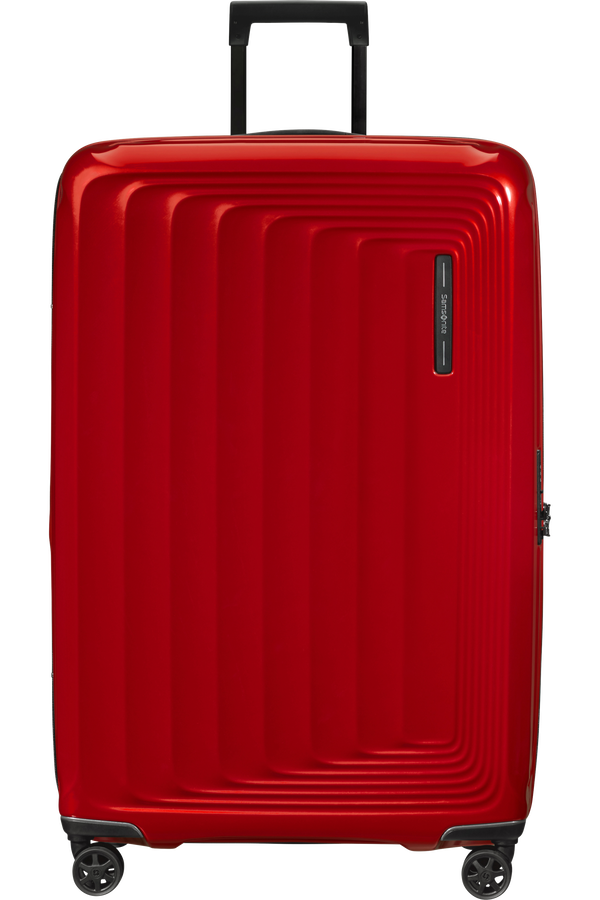 Samsonite Nuon Spinner Expandable 81cm  Metalick&aacute; červen&aacute;