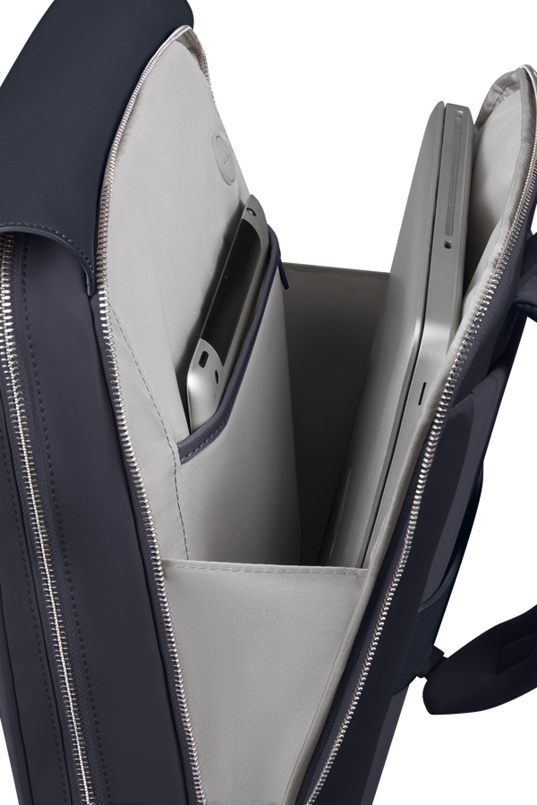 Samsonite Zalia 3.0 Backpack with flap 14.1'  Tmavá námořní modrá