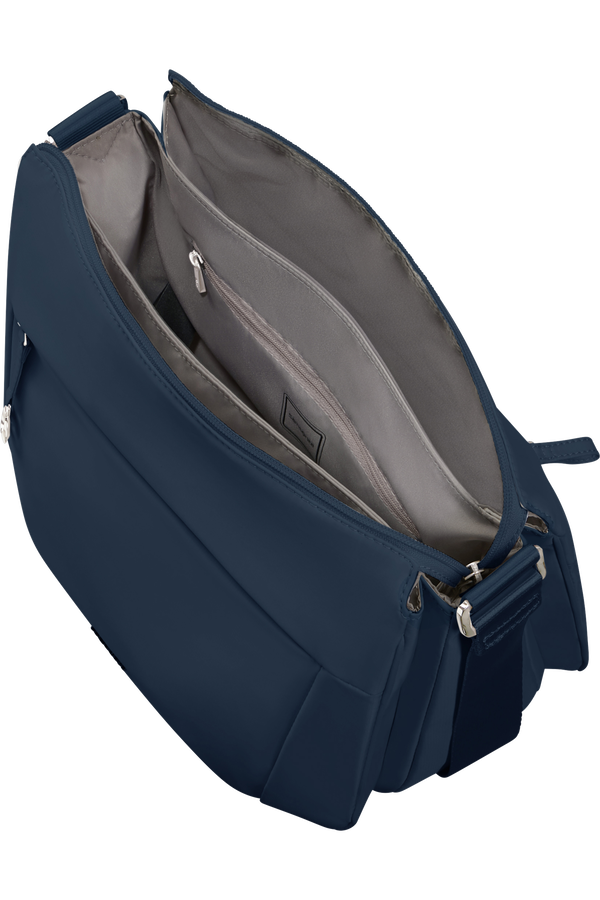 Samsonite Move 5.0 Hobo Bag Round 3 Comp.  Tmavě modr&aacute;