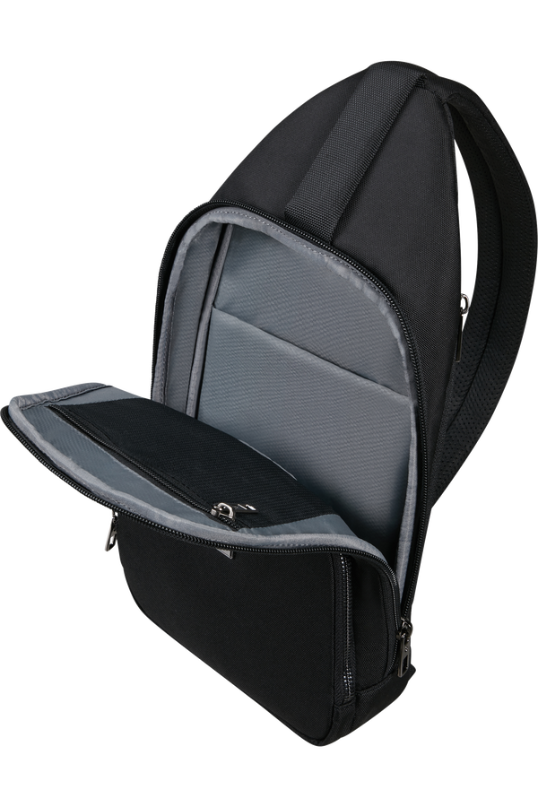 Samsonite Sacksquare Sling Bag M  Čern&aacute;