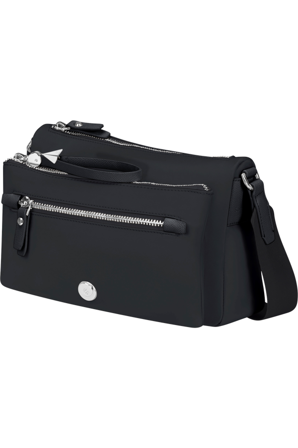 Samsonite Karissa Evo Shoulder Bag + Pouch  Čern&aacute;