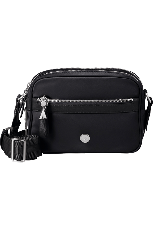 Samsonite Karissa Evo Shoulder Bag 2 Comp  Černá