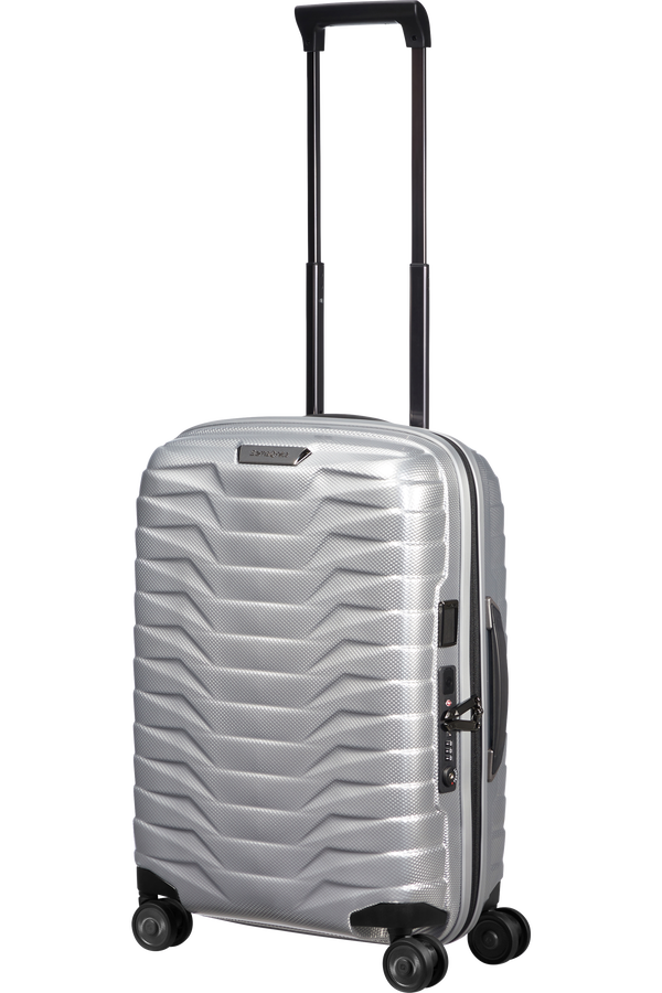 Samsonite Proxis Spinner Expandable 55cm  Stříbrná