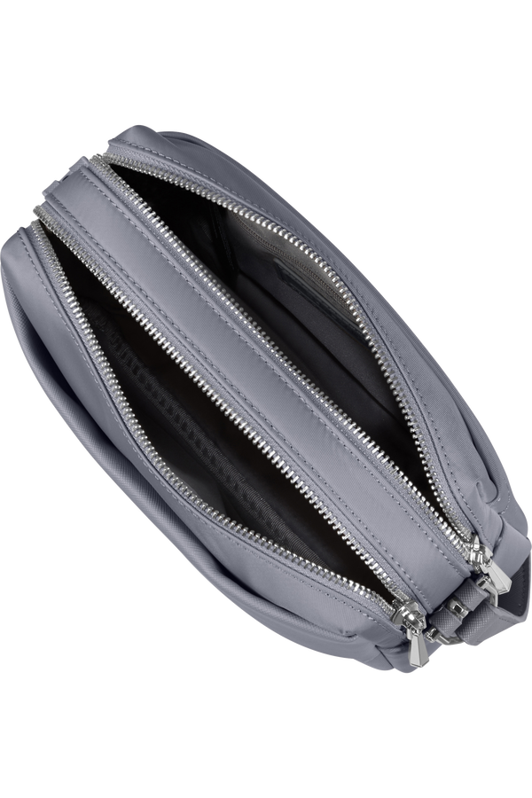 Samsonite Zalia 3.0 Shoulder Bag 2 Comp  Stříbrná šedá