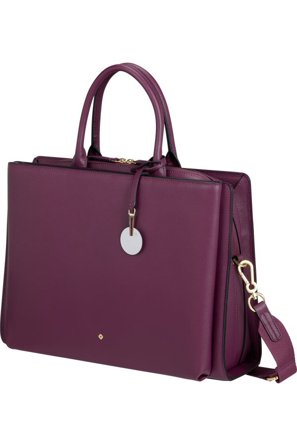 Samsonite Roundtheclock Tote 14.1' M  Grape Wine