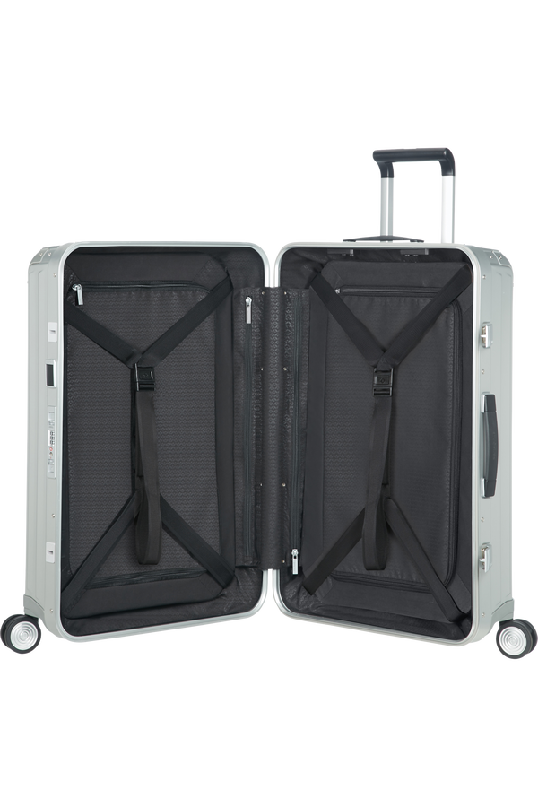 Samsonite Lite-Box Alu Spinner 76cm  Hlíníková stříbrná