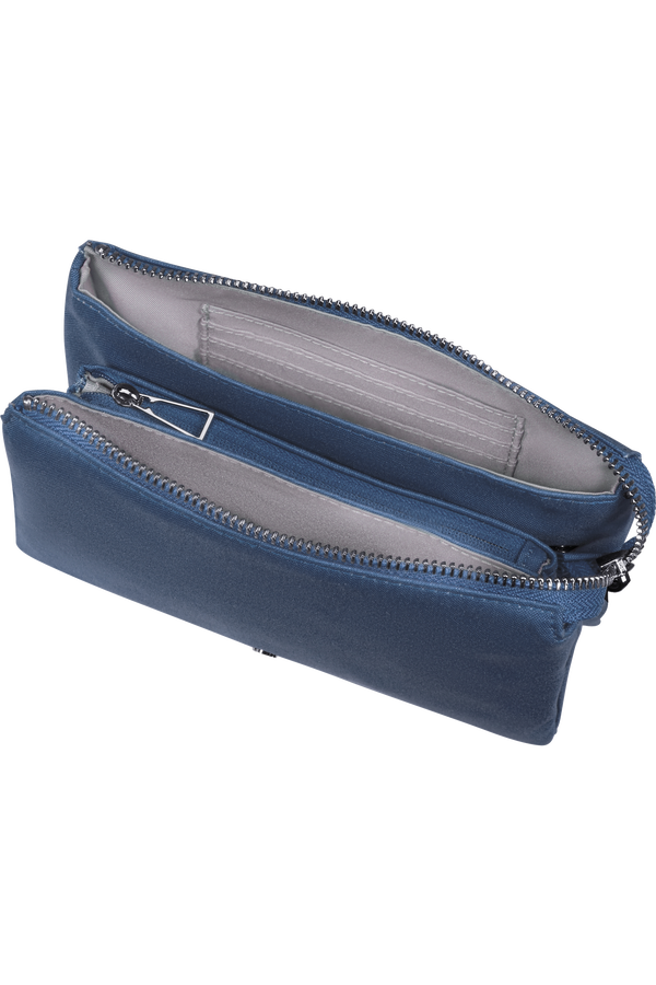Samsonite Pouchy Triple Pouch M  Modrá