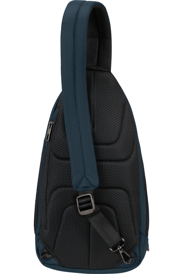 Samsonite Sacksquare Sling Bag M  Modrá Samsonite Sacksquare Sling Bag M  Modrá