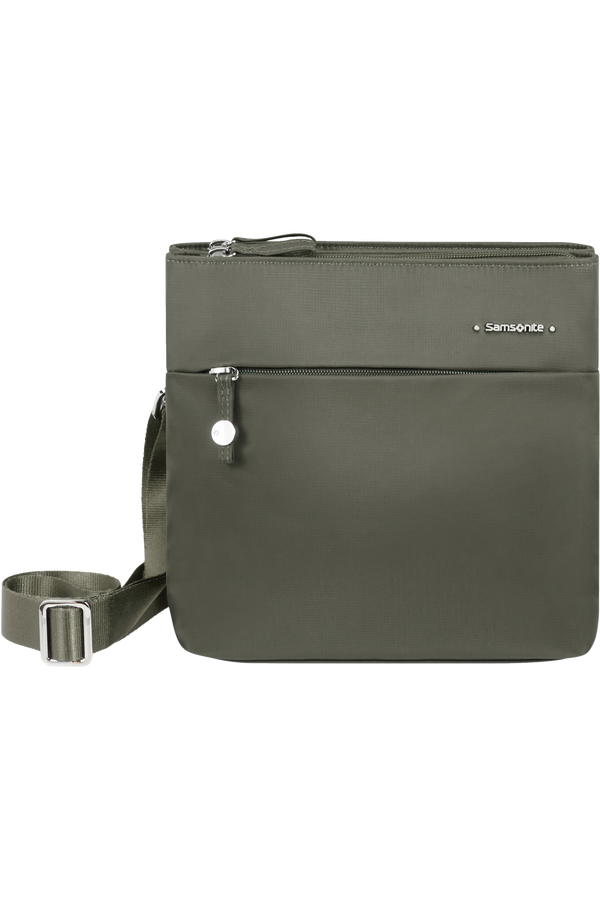 Samsonite Move 4.0 Square Should. Bag 2 Comp  Olivová zelená