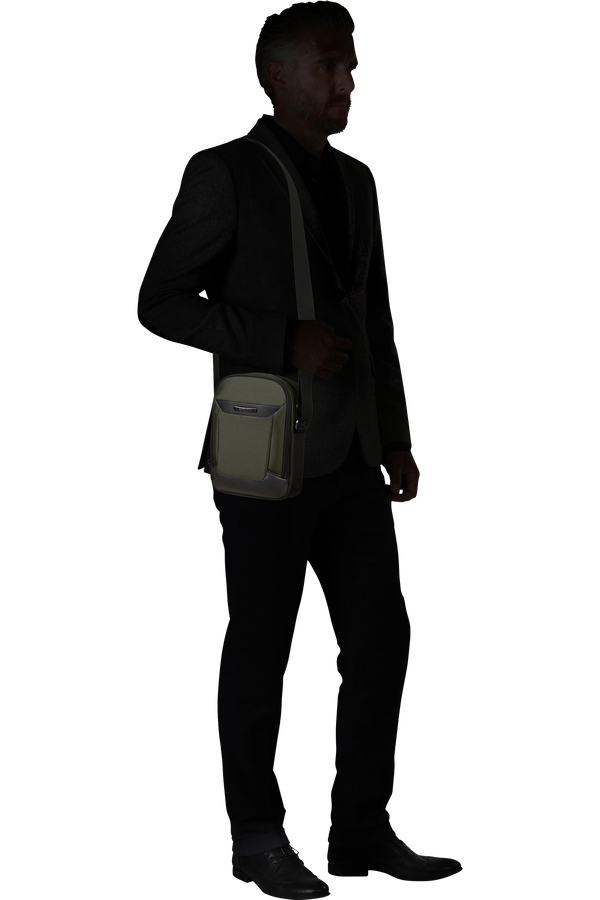 Samsonite Pro-Dlx 6 Crossbody Bag M  Zelená