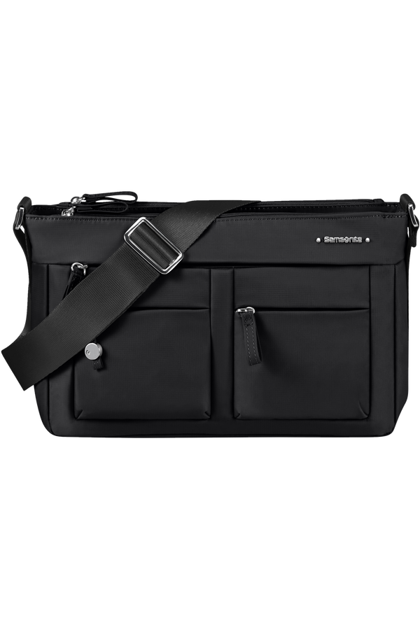 Samsonite Move 4.0 Horiz. Shoulder Bag+flap  Černá