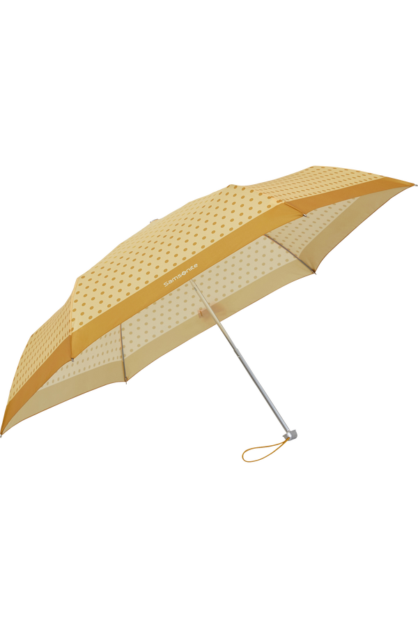 Samsonite Alu Drop S 3 Sect. Manual Flat  Žlut&eacute; tečky