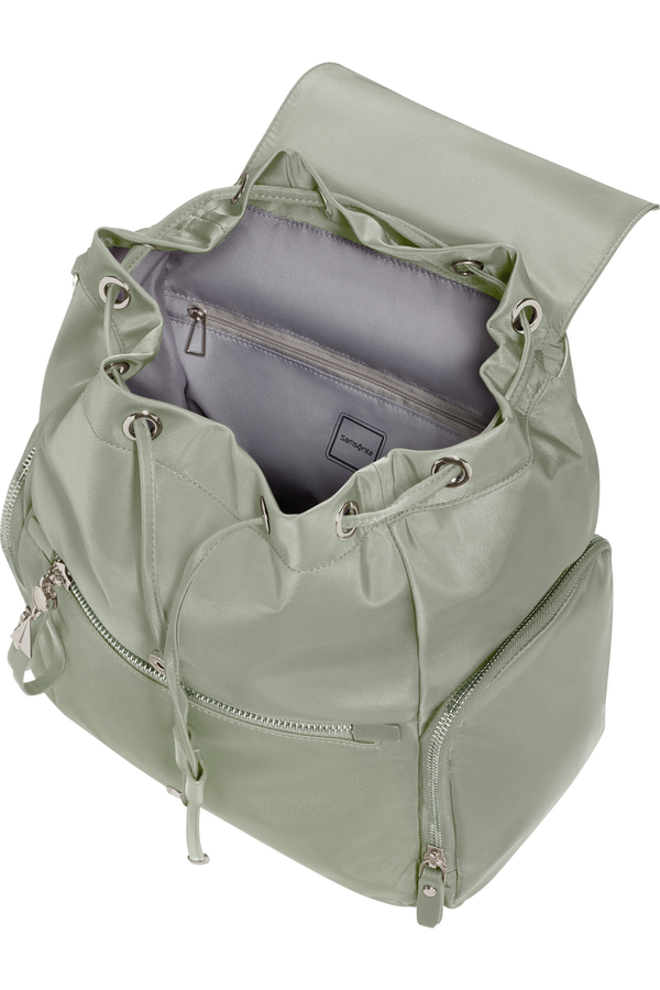 Samsonite Karissa Evo Backpack 3 Pkt 1 Buckle  Šedo-zelená