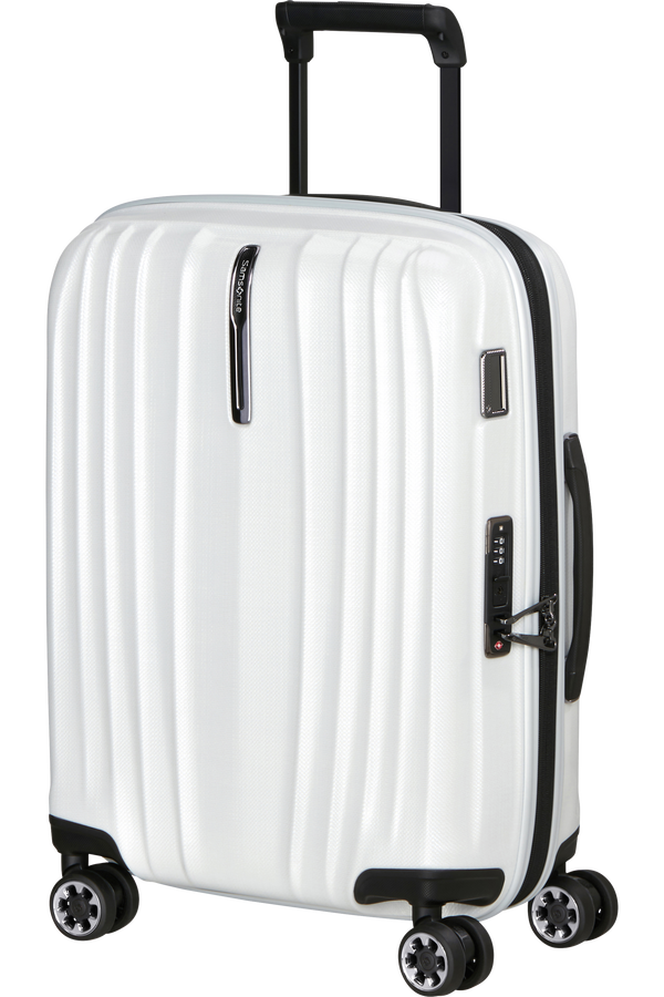 Samsonite Nexis Spinner Expandable Length 40cm 55cm  Cotton White