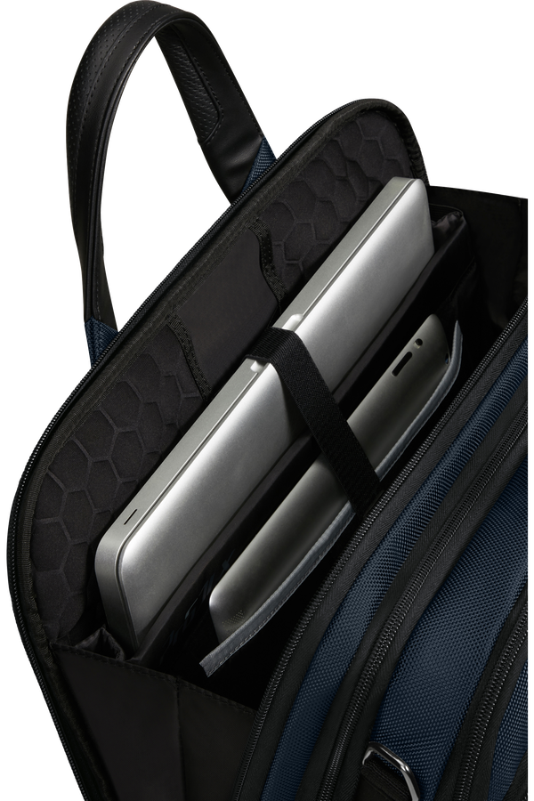 Samsonite Pro-Dlx 6 Bailhandle Expandable 15.6'  Modrá