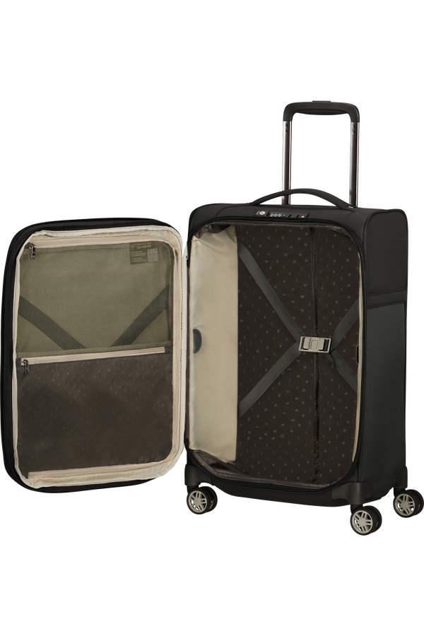 Samsonite Airea Spinner Expandable 35cm 55cm  Černá