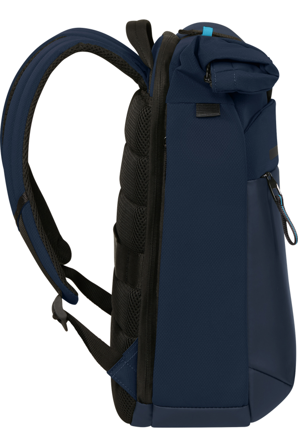 Samsonite Moderny Rolltop Backpack 15.6  Modr&aacute;