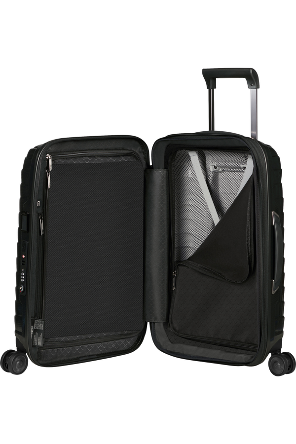Samsonite Proxis Spinner Expandable Length 35cm 55cm  Čern&aacute;