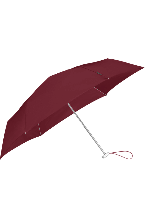 Samsonite Alu Drop S 3 Sect. Manual Flat  Bordov&aacute; červen&aacute;