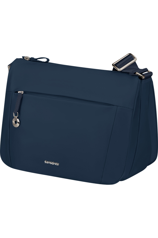 Samsonite Move 5.0 Hobo Bag Round 3 Comp.  Tmavě modr&aacute;