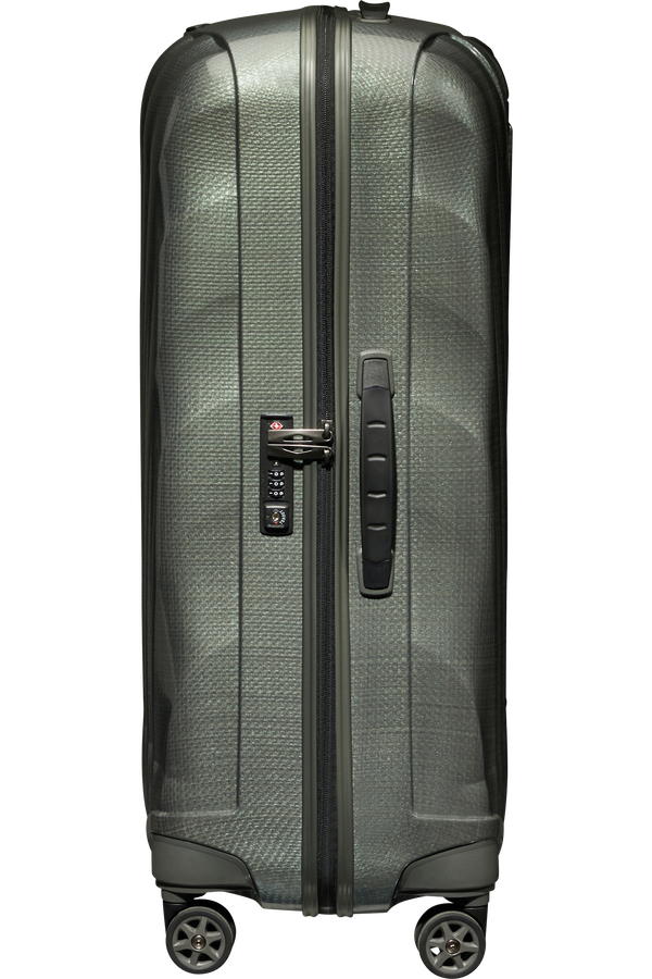 Samsonite C-Lite Spinner 75cm  Metalická zelená