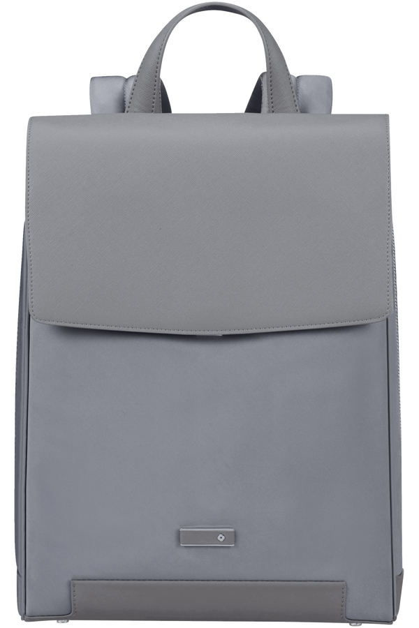 Samsonite Zalia 3.0 Backpack with flap 14.1'  Stříbrná šedá