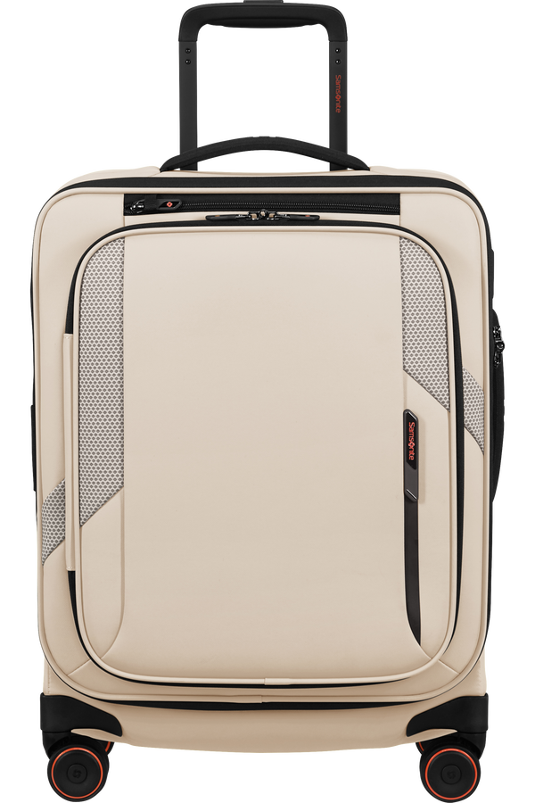 Samsonite Glazed Spinner Expandable 55cm  P&iacute;skov&aacute; žlut&aacute;
