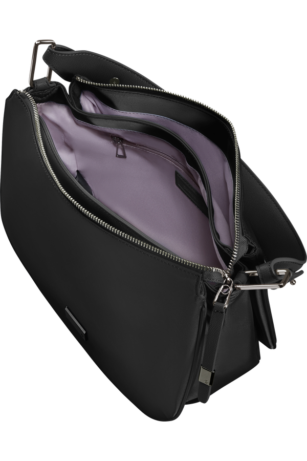 Samsonite Be-Her Hobo Bag Round 3 Compartments  Černá Samsonite Be-Her Hobo Bag Round 3 Compartments  Černá