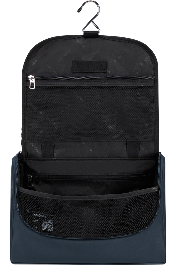 Samsonite Attrix Toilet Kit Hanging Toilet Kit  Steel Blue