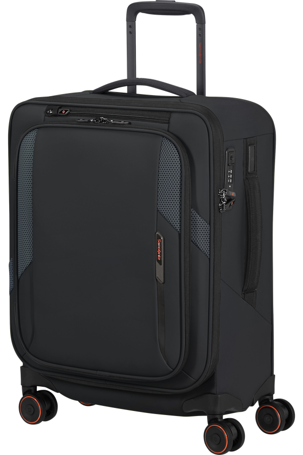 Samsonite Glazed Spinner Expandable 55cm  Čern&aacute;