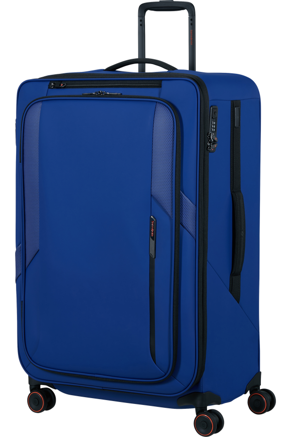 Samsonite Glazed Spinner Expandable 78cm  Elektrick&aacute; modr&aacute;